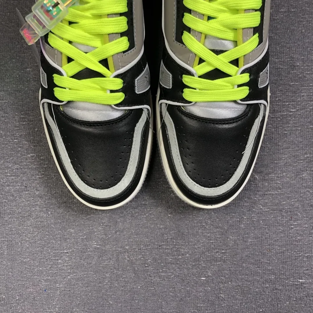 Louis Vuitton Trainer Sneaker Rubber Monogram Denim Multiple Color Virgil Abloh Louis Vuitton Trainer Sneaker Rubber Monogram Denim Multiple Color Virgil Abloh