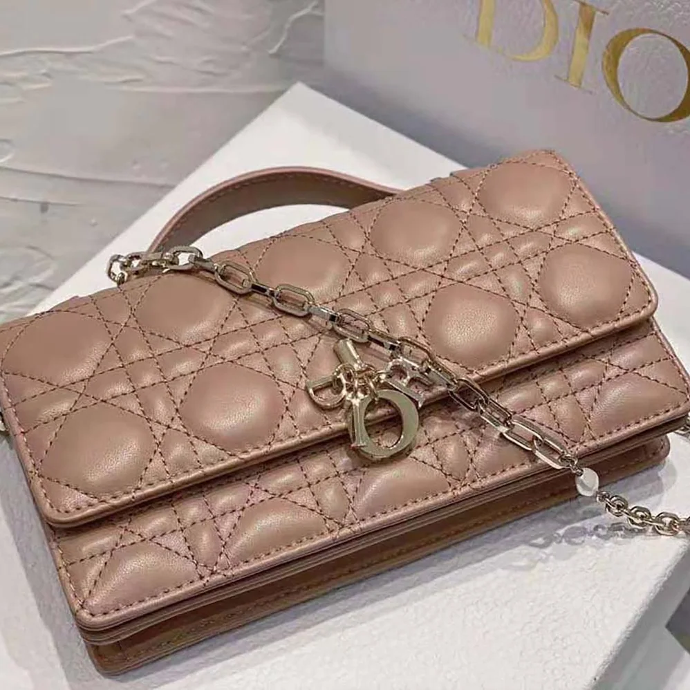 Dior Mini Miss Dior Bag Pink Cannage Lambskin for Women Dior Mini Miss Dior Bag Pink Cannage Lambskin for Women