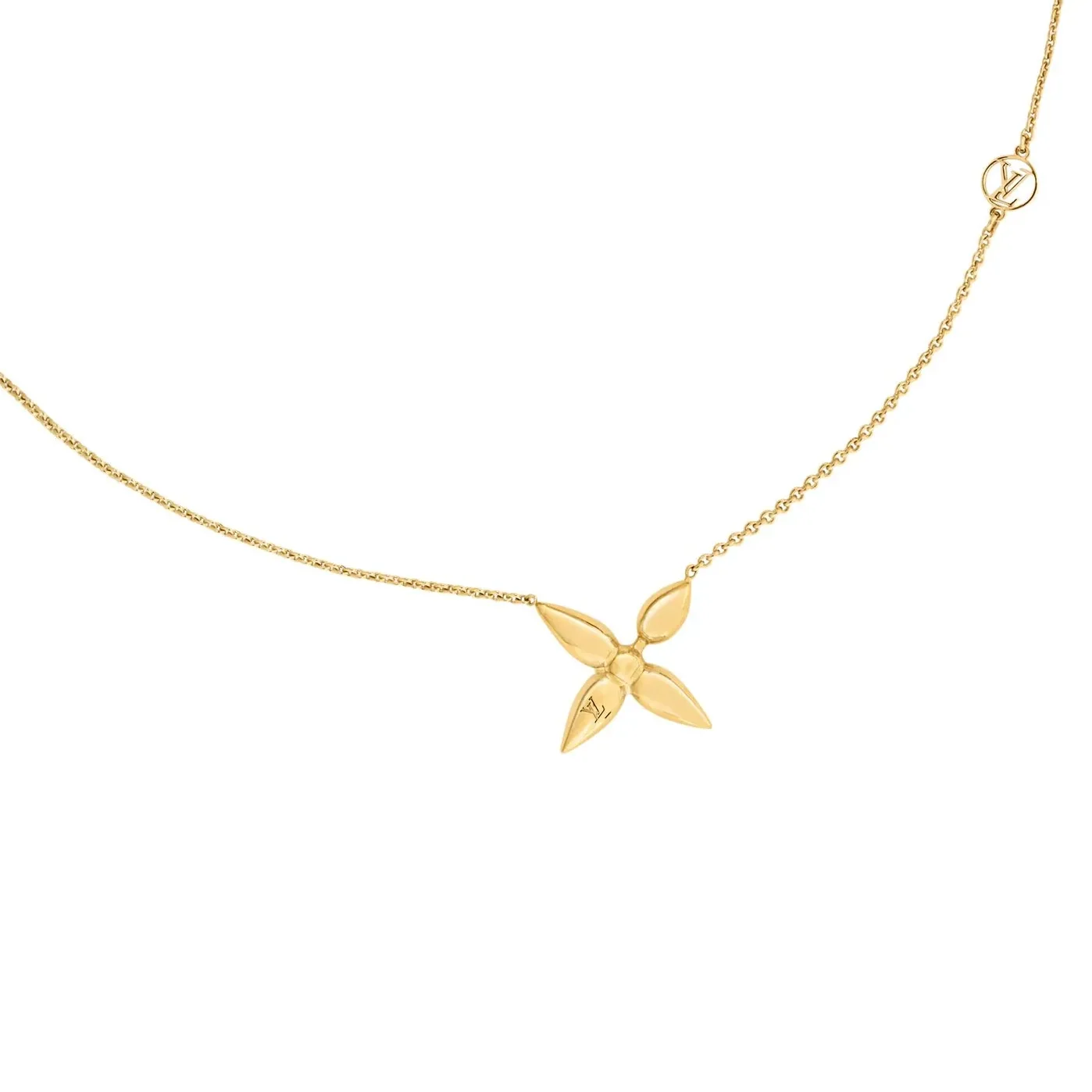 Louis Vuitton Louisette Necklace Gold Louis Vuitton Louisette Necklace Gold