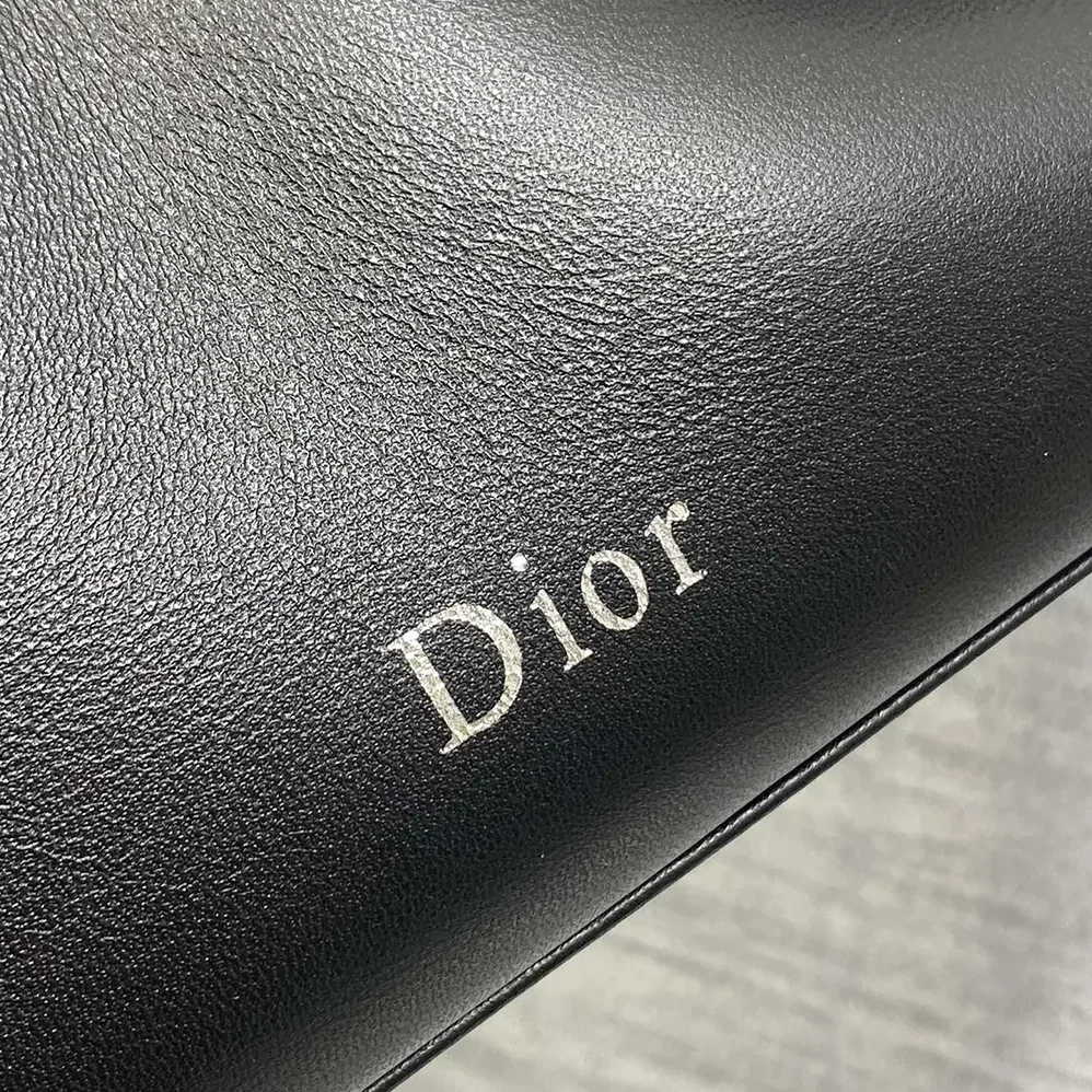 Dior Small Dior Bow Bag Black Lambskin for Women