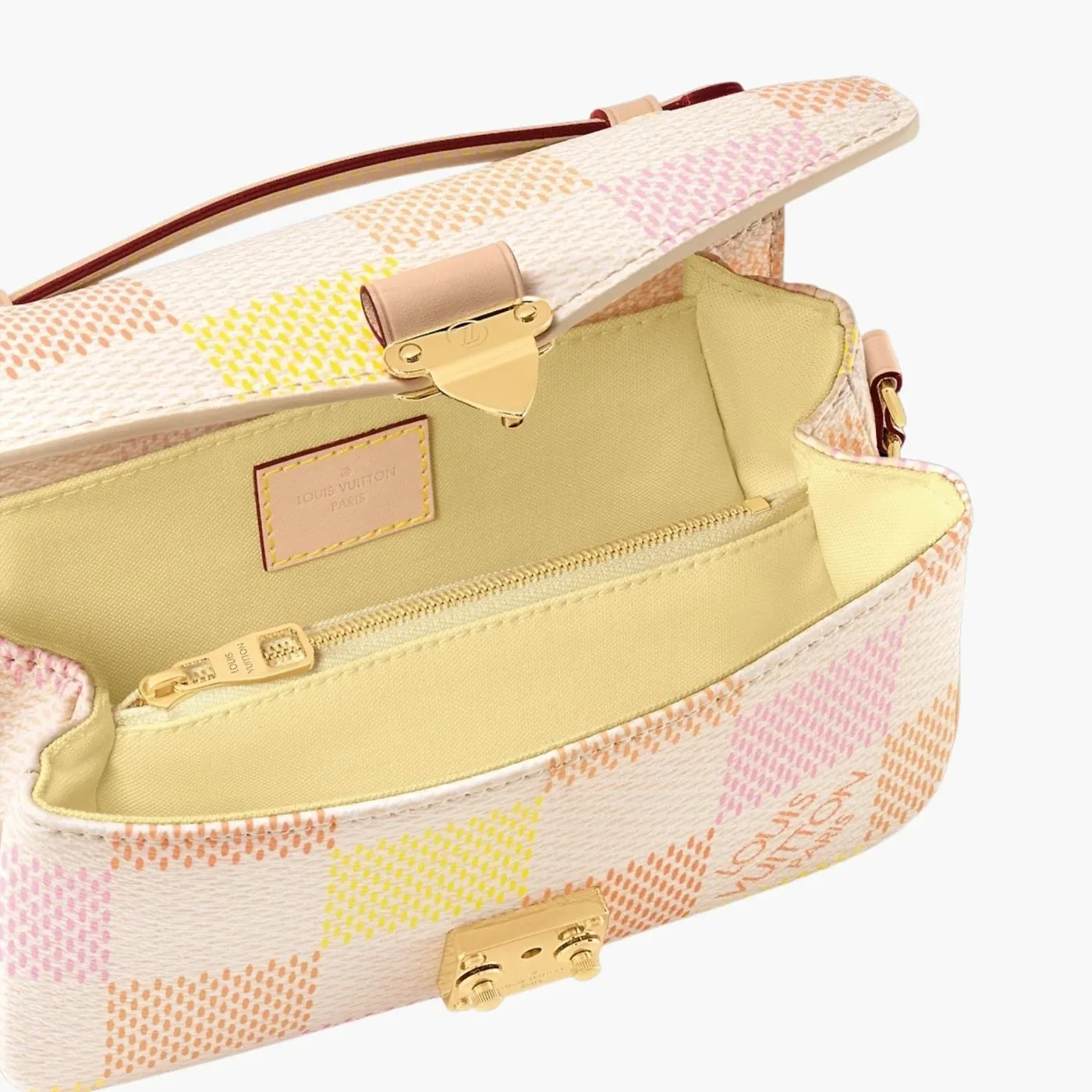 Louis Vuitton Pochette Metis East West Shoulder Bag in Multicolor Gold Hardware Louis Vuitton Pochette Metis East West Shoulder Bag in Multicolor Gold Hardware