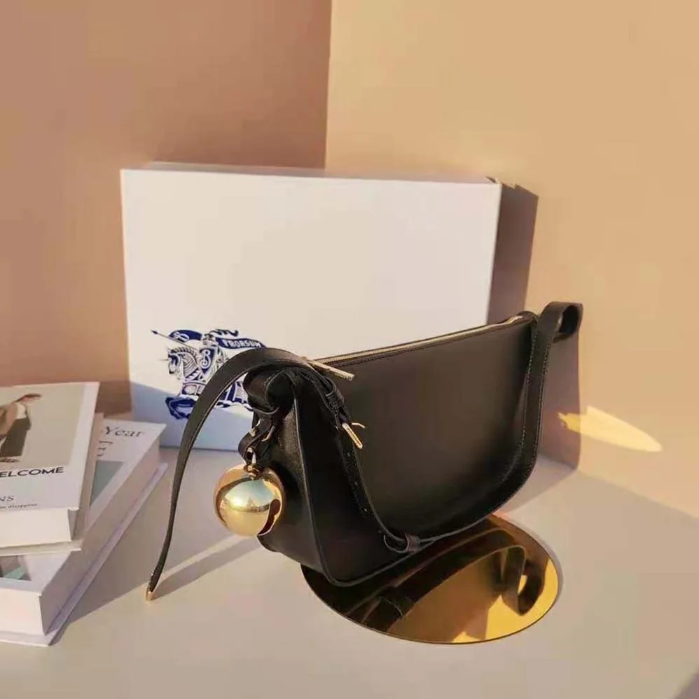 Burberry Micro Shield Sling Bag for Women in Black Burberry Micro Shield Sling Bag for Women in Black