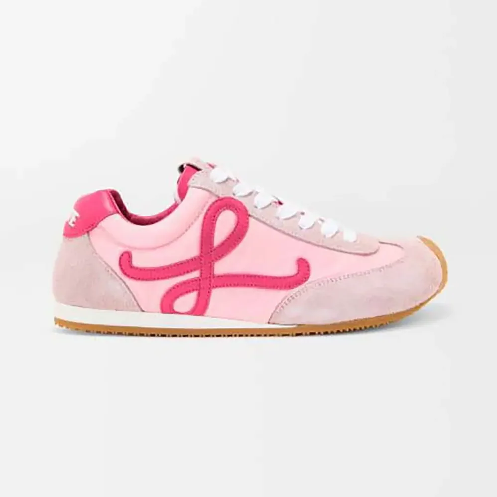 Loewe Ballet Runner 2.0 in Nylon and Calfskin for Unisex in Pink