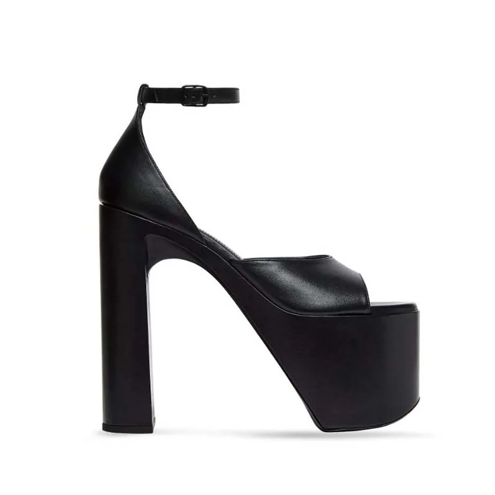 Balenciaga Camden 160mm Sandal in Black for Women Balenciaga Camden 160mm Sandal in Black for Women