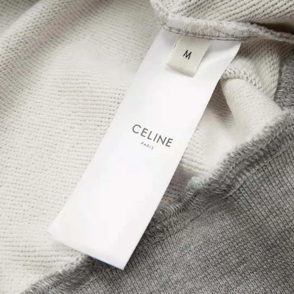 Celine Loose Hoodie in Cotton Fleece for Women
