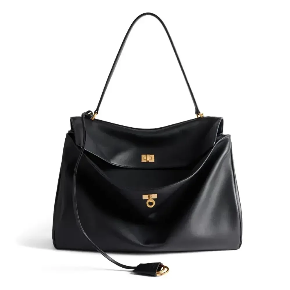 Balenciaga Rodeo Large Handbag in Black for Women Balenciaga Rodeo Large Handbag in Black for Women
