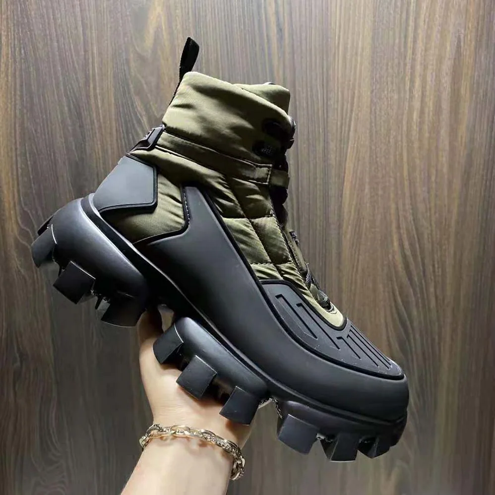 Prada Cloudbust Thunder Sneakers for Women in Dark Green Prada Cloudbust Thunder Sneakers for Women in Dark Green