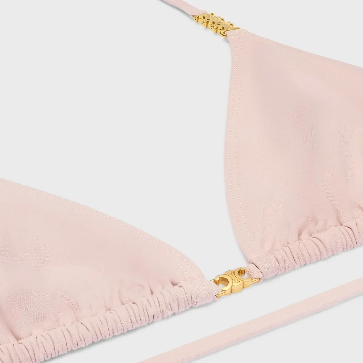 Celine Triomphe Triangle Bikini Light Pink Celine Triomphe Triangle Bikini Light Pink