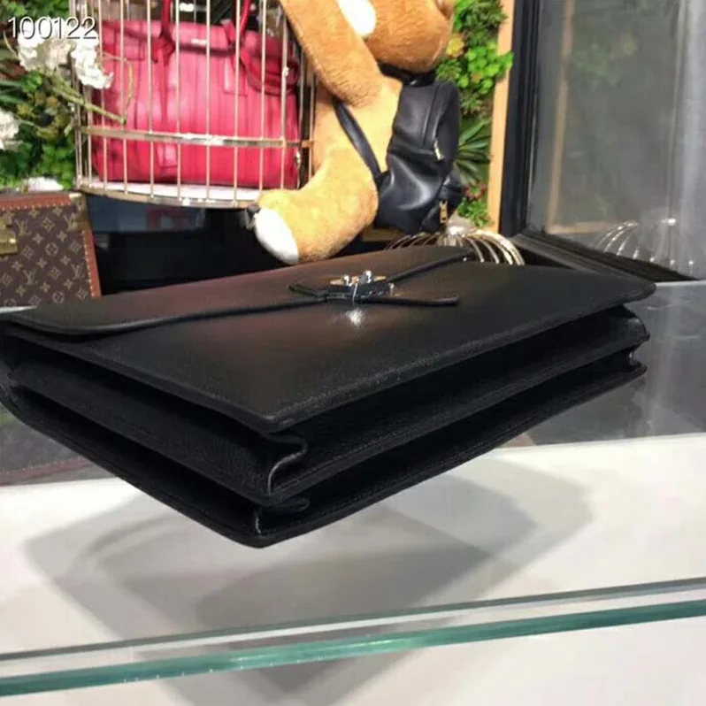 Hermes Sac A Depeches 38 Briefcase for Men in Black Hermes Sac A Depeches 38 Briefcase for Men in Black