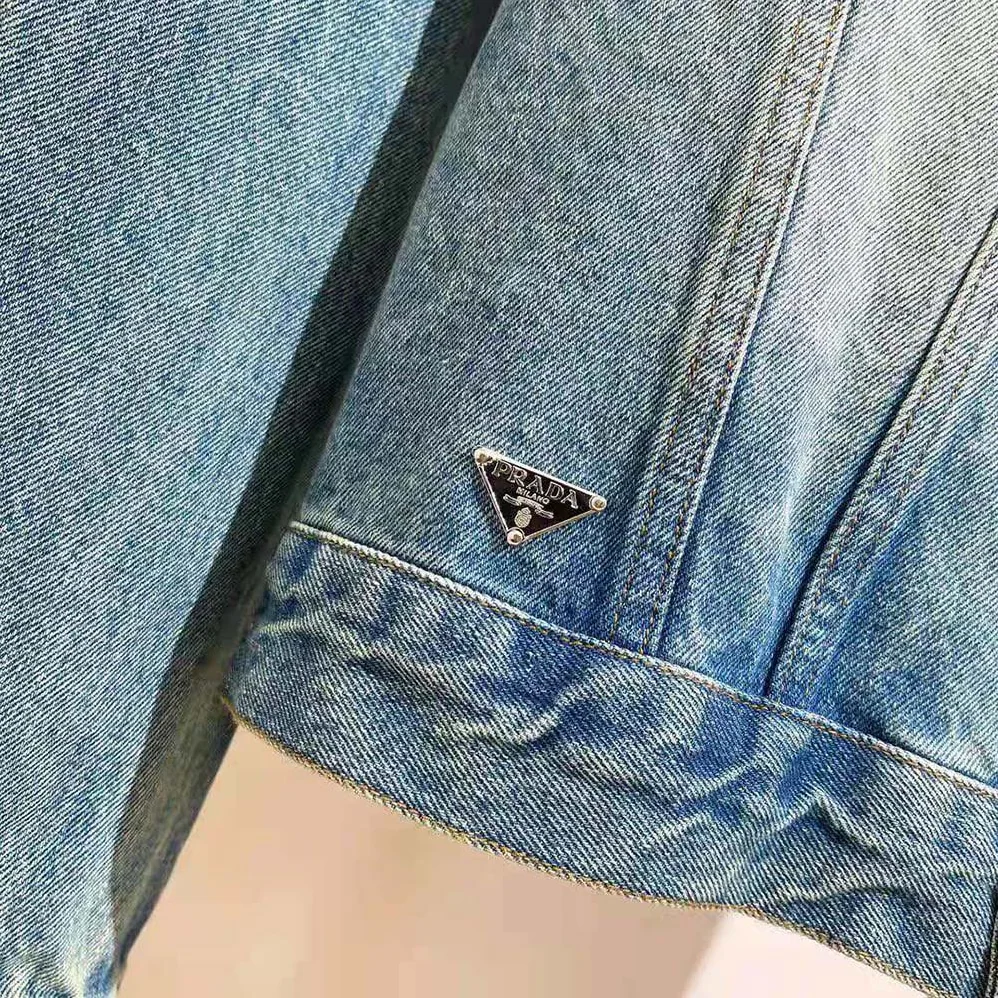 Prada Denim Blouson Jacket for Men Prada Denim Blouson Jacket for Men