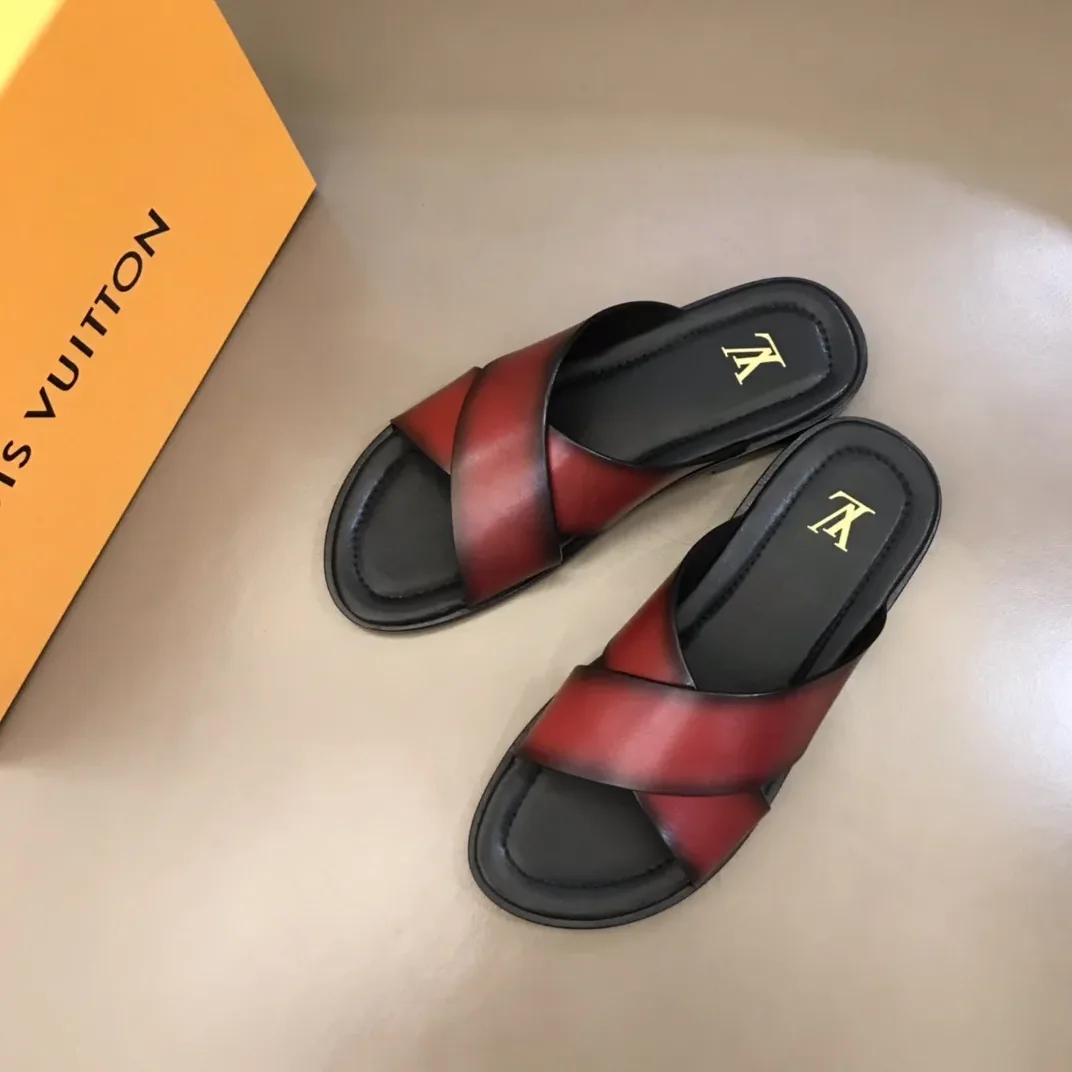 Louis Vuitton LV Oasis Mule Red Louis Vuitton LV Oasis Mule Red