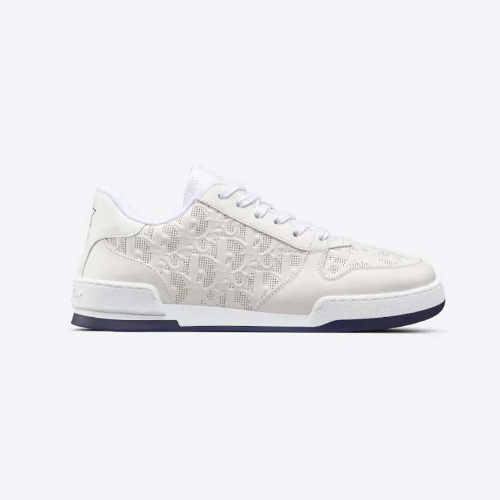 Dior One Sneaker White Dior Oblique Perforated Calfskin for Unisex Dior One Sneaker White Dior Oblique Perforated Calfskin for Unisex