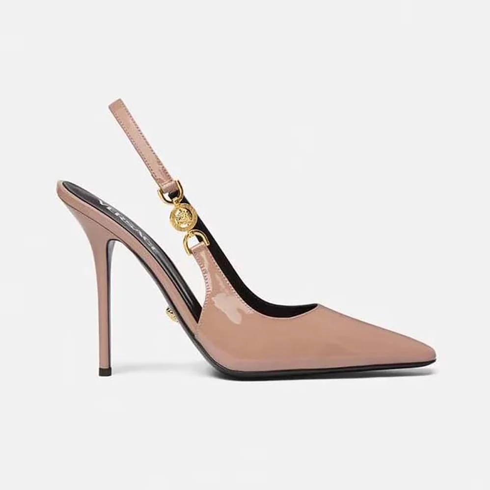 Versace Medusa '95 Slingback Pumps for Women in Pink Versace Medusa '95 Slingback Pumps for Women in Pink