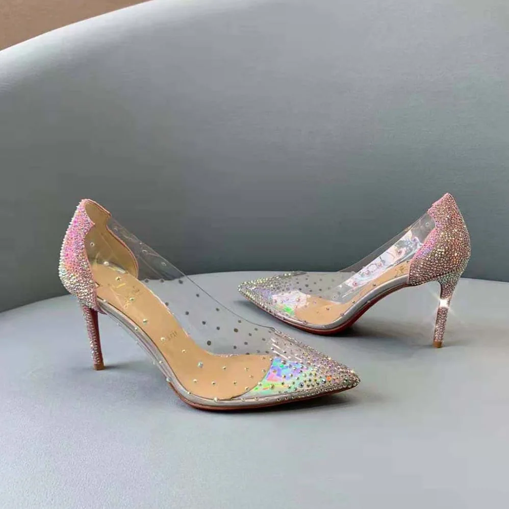 Christian Louboutin Newly Worked for this Season Degrastrassita 85 mm for Women Christian Louboutin Newly Worked for this Season Degrastrassita 85 mm for Women