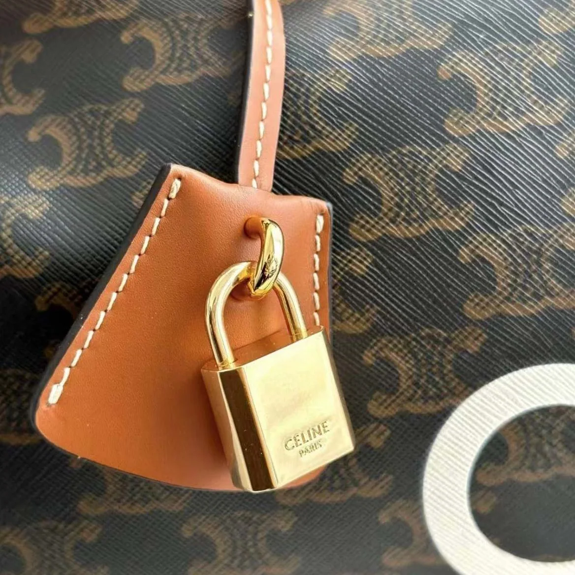 Celine Large Travel Bag in Triomphe Canvas with Celine Print for Unisex
