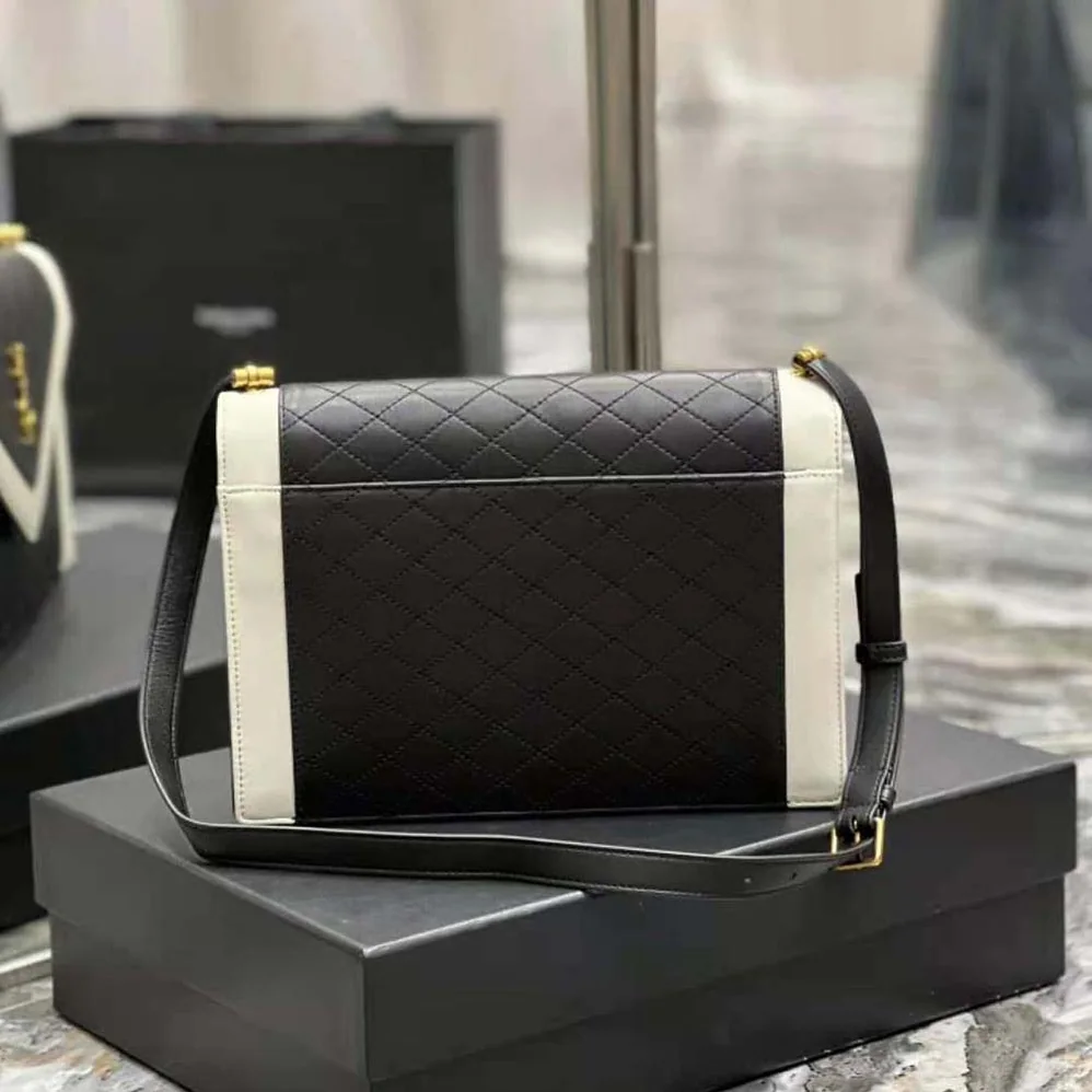 Saint Laurent YSL Gaby Satchel in Vintage Lambskin for Women Saint Laurent YSL Gaby Satchel in Vintage Lambskin for Women