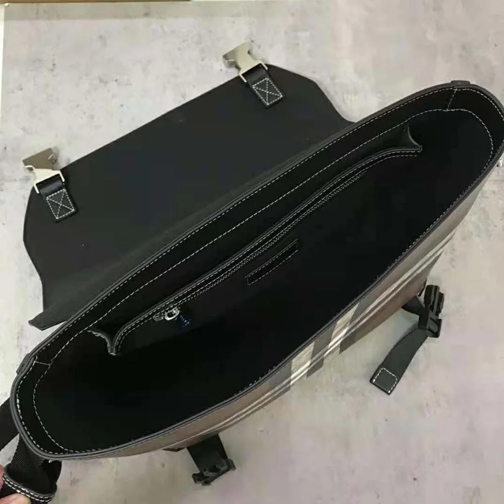 Burberry Large Wright Bag in Calf Leather for Men in Brown Burberry Large Wright Bag in Calf Leather for Men in Brown