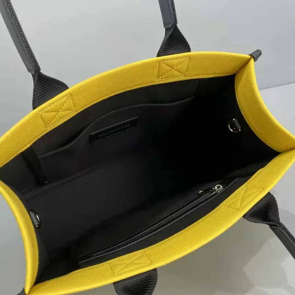 Balenciaga Hardware Small Tote Bag With Strap in Yellow for Women Balenciaga Hardware Small Tote Bag With Strap in Yellow for Women