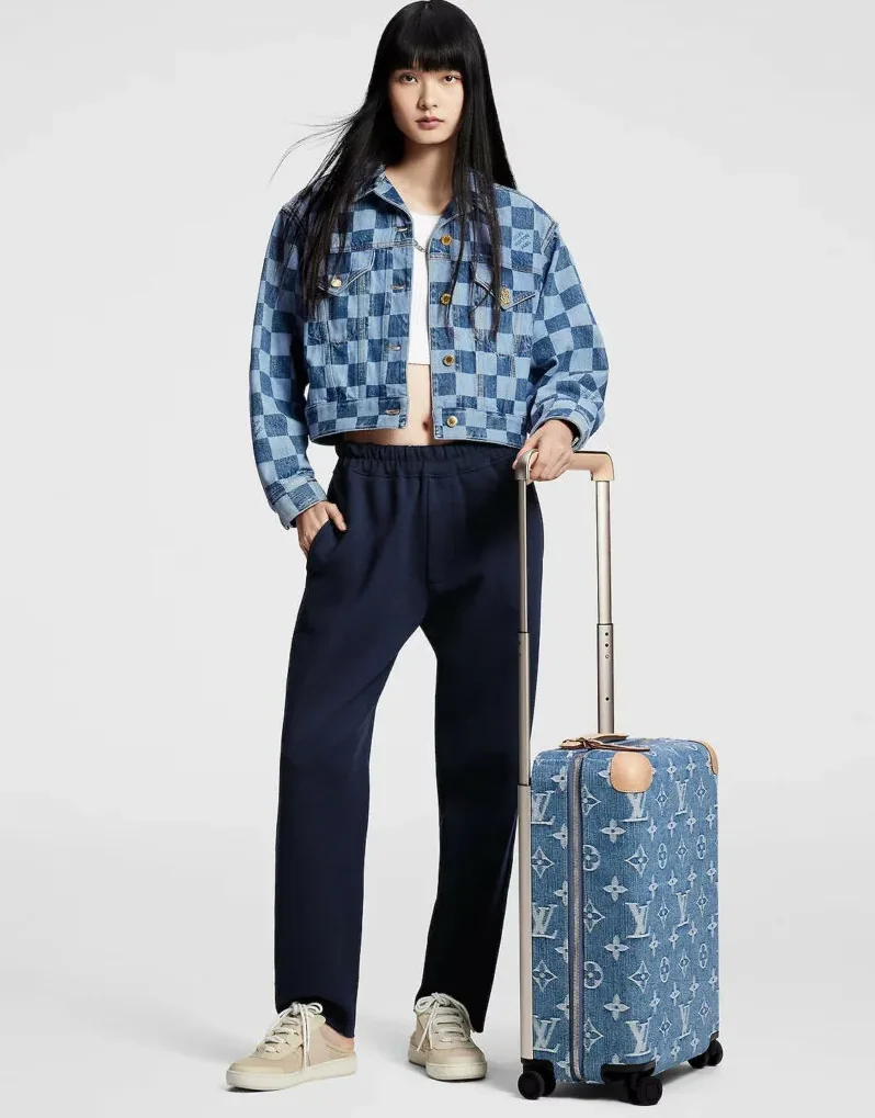 Louis Vuitton Horizon 55 Suitcase Bag Blue / Louis Vuitton Horizon 55 Suitcase Bag Blue /
