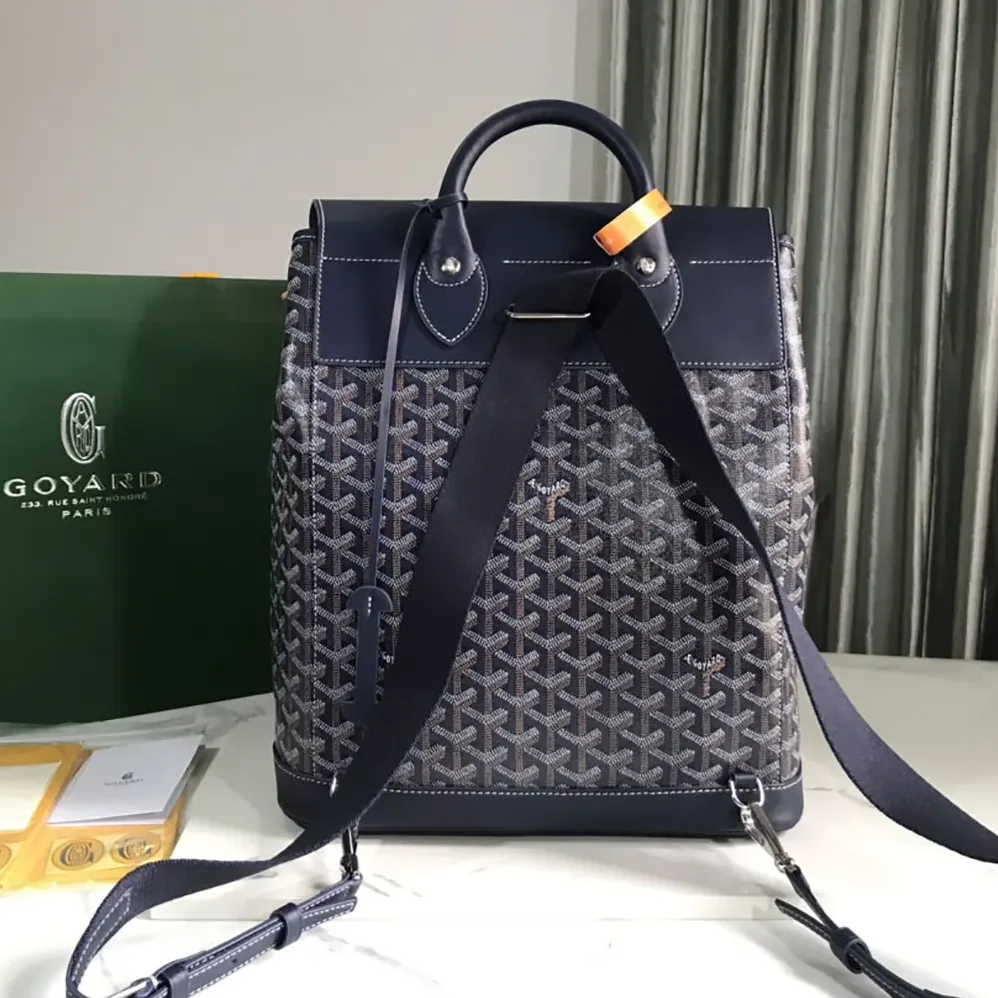 Goyard Alpin MM Backpack for Unisex in Navy Goyard Alpin MM Backpack for Unisex in Navy