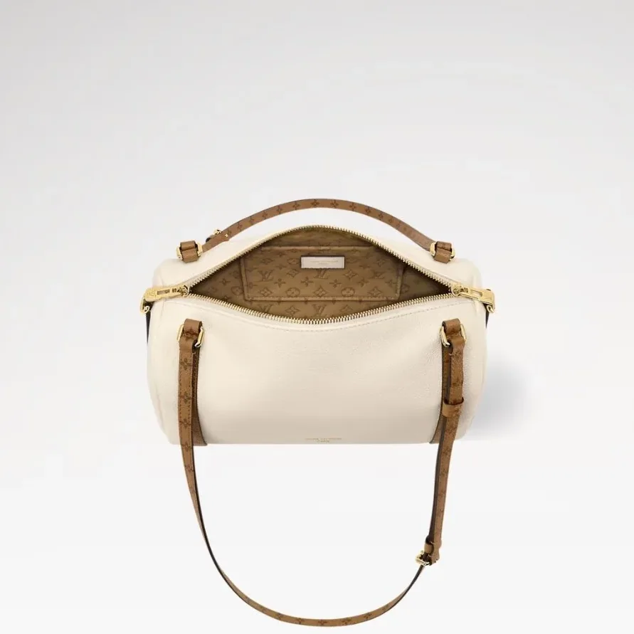 Louis Vuitton Express PM Shoulder Bag in Vanille Gold Hardware