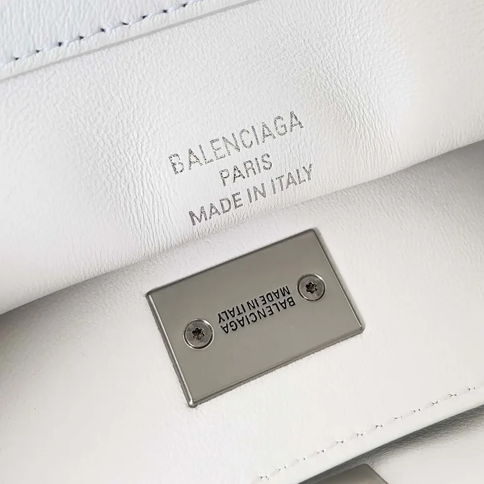 Balenciaga Rodeo Mini Handbag in White for Women