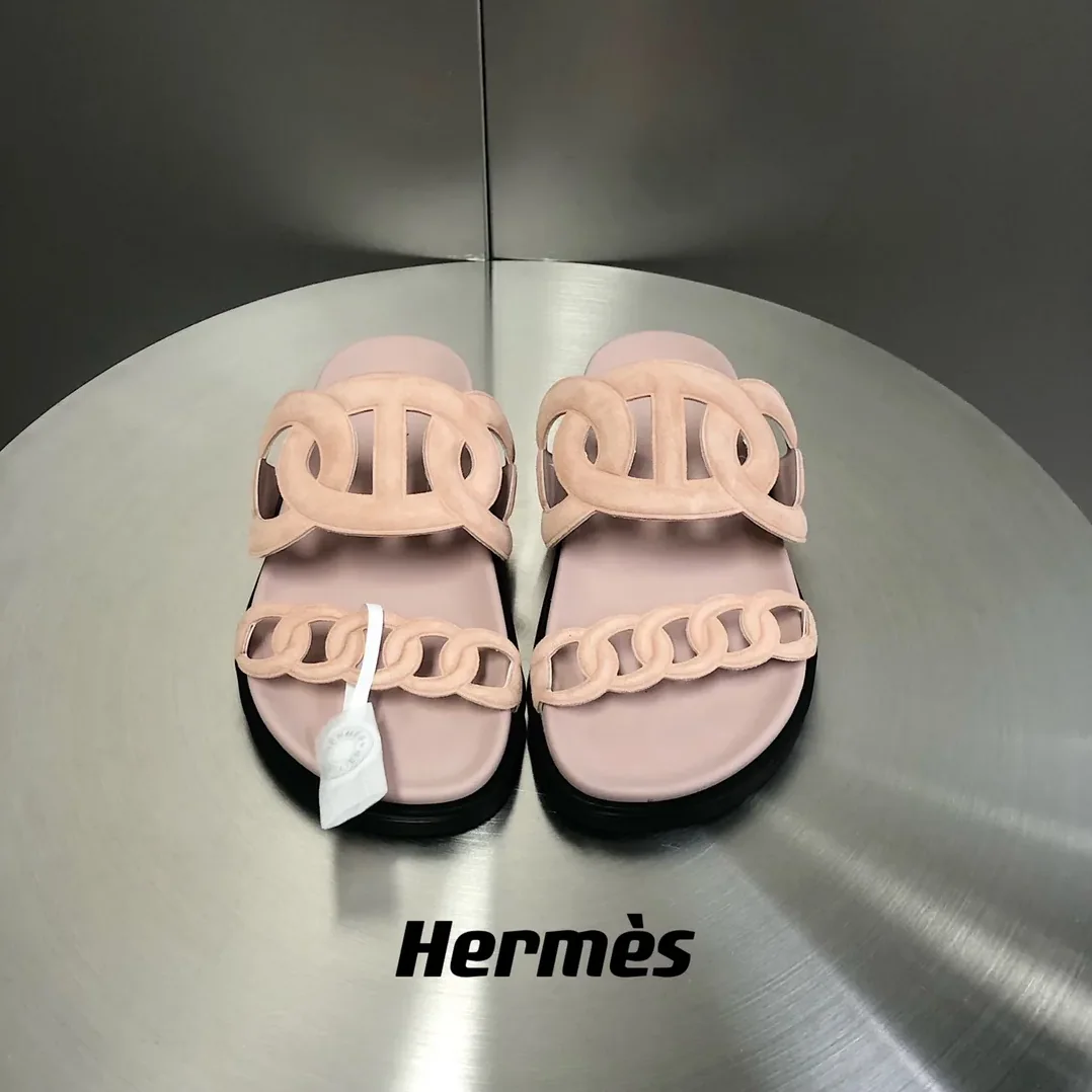 Hermes Extra Sandal Light Pink Hermes Extra Sandal Light Pink