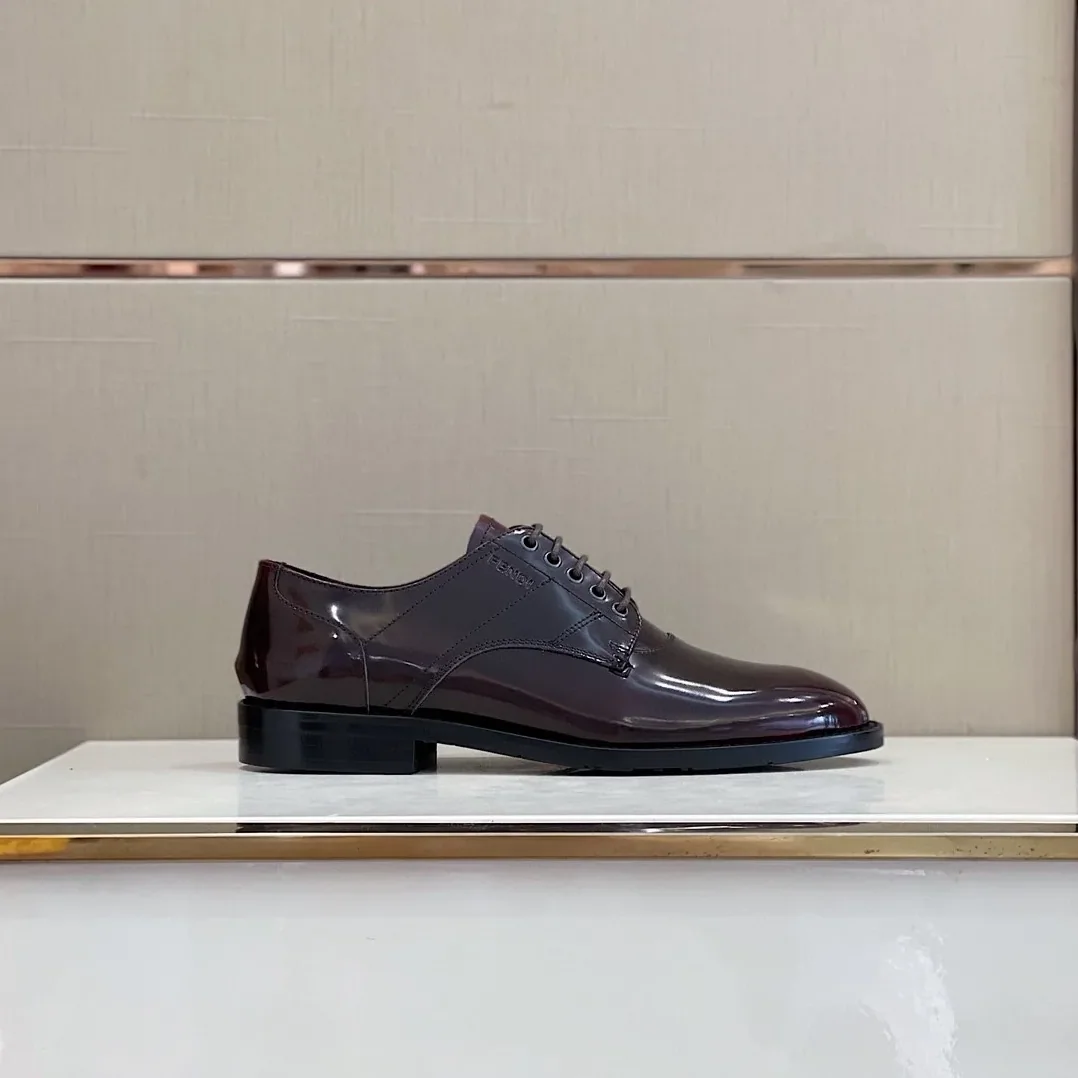 Fendi Force Dark Brown Shoes