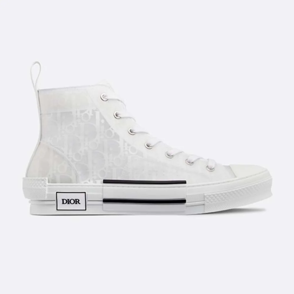 Dior B23 High-Top Dior Oblique Sneaker for Unisex in White Dior B23 High-Top Dior Oblique Sneaker for Unisex in White