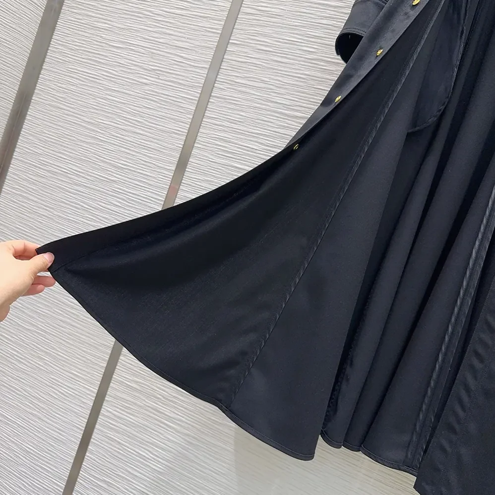 Celine Dress in Wool for Women in Black