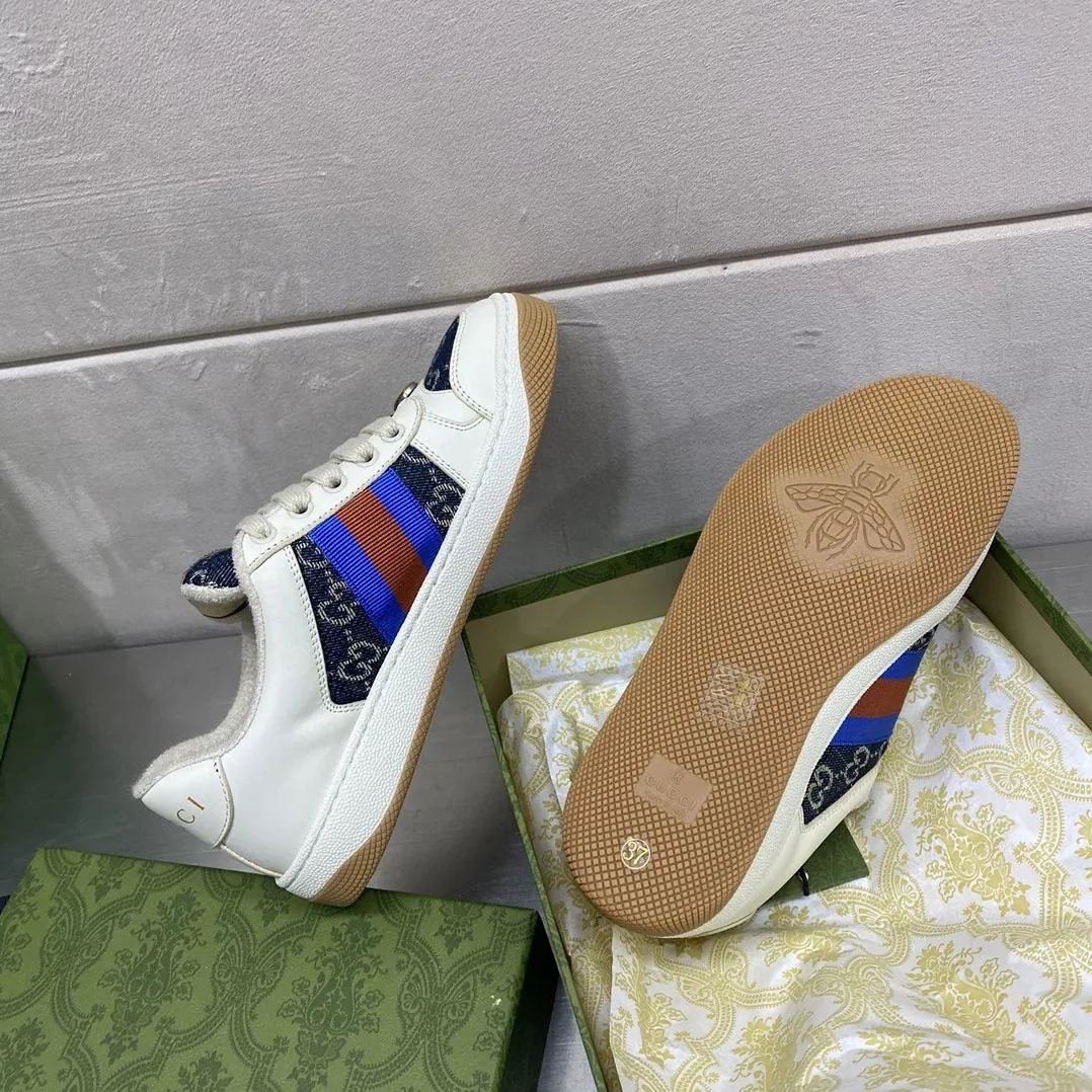 Gucci Screener GG Sneaker White
