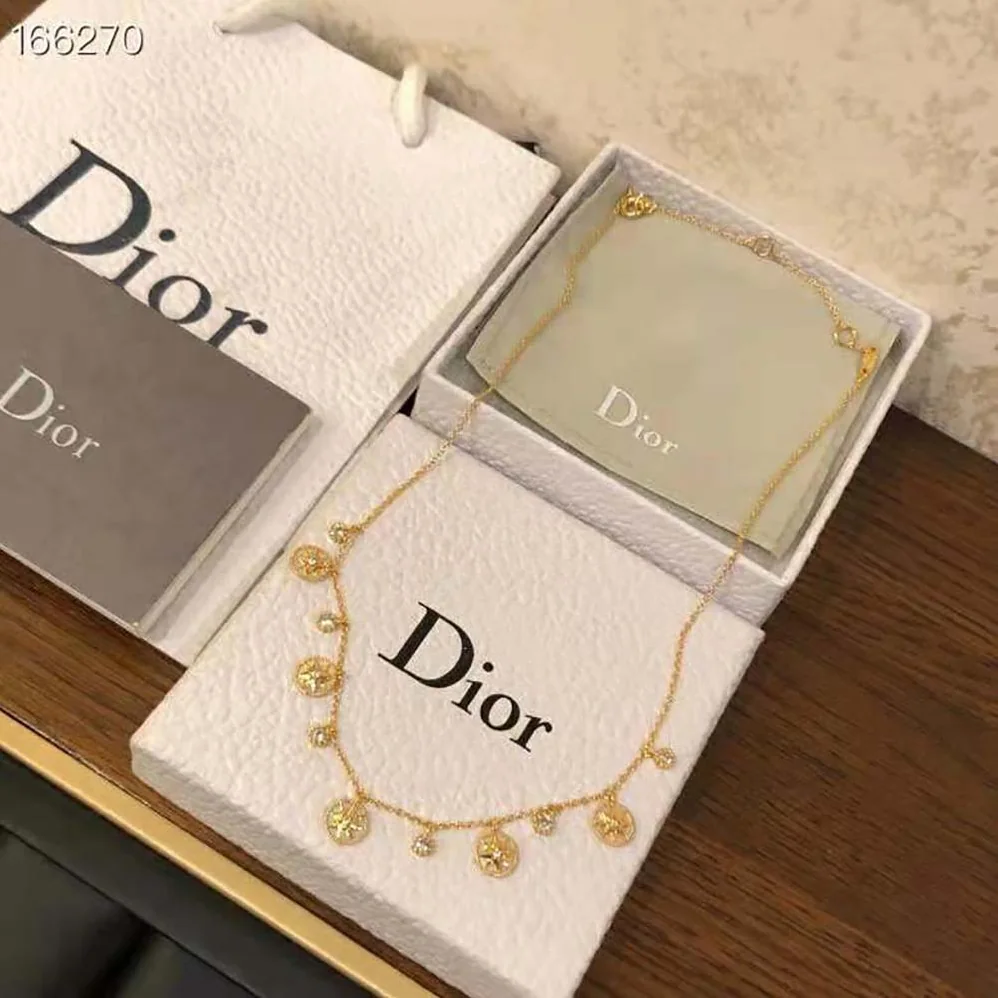 Dior Rose Des Vents Necklace Yellow Gold Diamonds and Mother-of for Women in pearl Dior Rose Des Vents Necklace Yellow Gold Diamonds and Mother-of for Women in pearl
