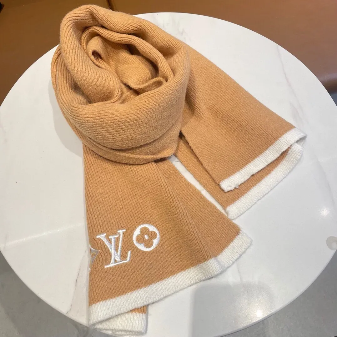 Louis Vuitton Vintage Scarf Lv Orange