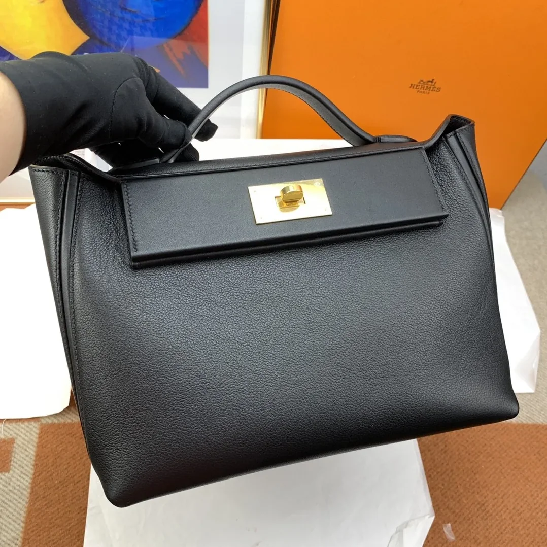 Hermes Clemence Swift Black Hermes Clemence Swift Black