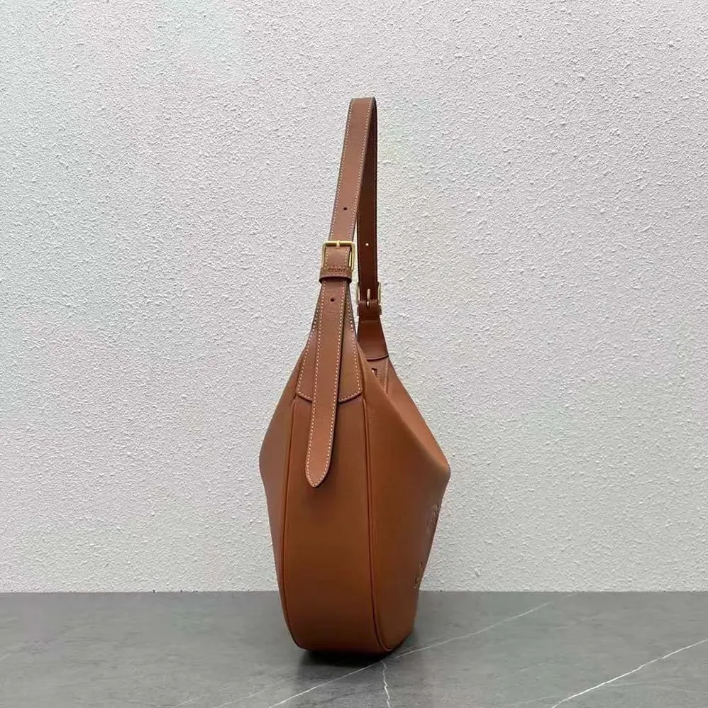 Celine Heloise Bag in Supple Calfskin for Women in Brown