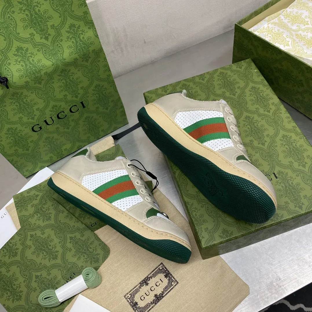 Gucci Screener GG Sneaker Light Grey Gucci Screener GG Sneaker Light Grey