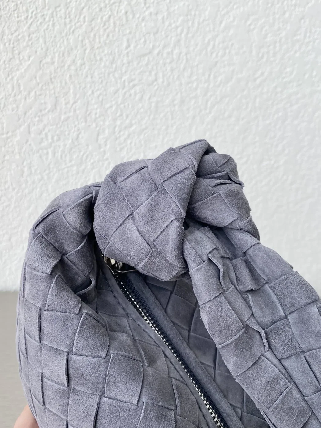 Bottega Veneta Mini Jodie Bag Gray Bottega Veneta Mini Jodie Bag Gray