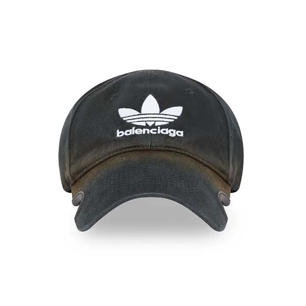 Balenciaga Balenciaga for Unisex in Adidas Cap in Black Balenciaga Balenciaga for Unisex in Adidas Cap in Black