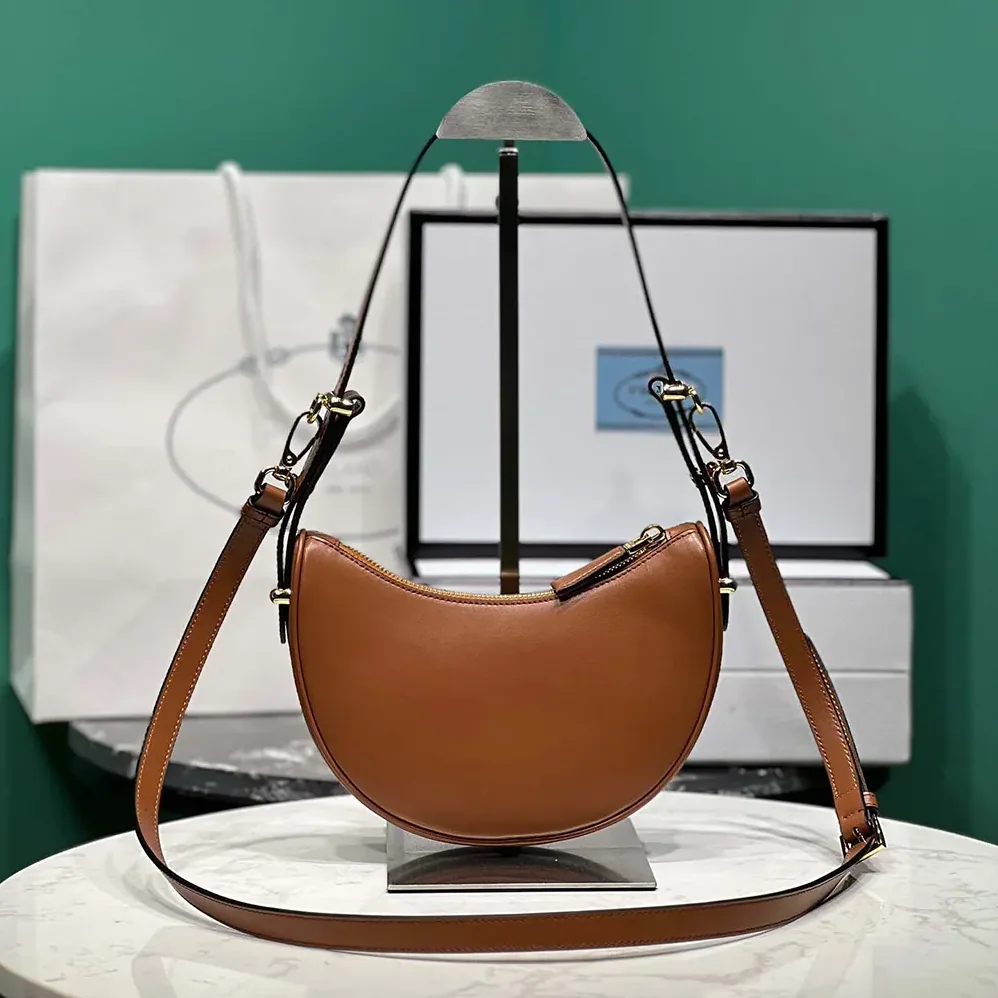 Prada Arqué Mini Leather Shoulder Bag for Women Prada Arqué Mini Leather Shoulder Bag for Women