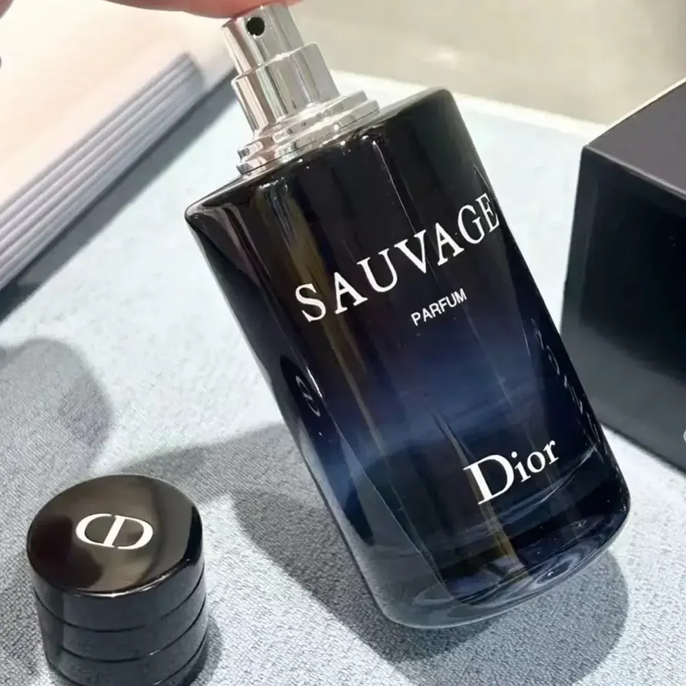 Dior Sauvage Parfum Parfum – Citrus and Woody Notes for Men in Refillable