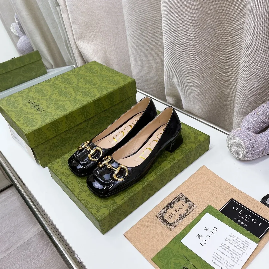 Gucci Ballet Flat With Horsebit Red for Women