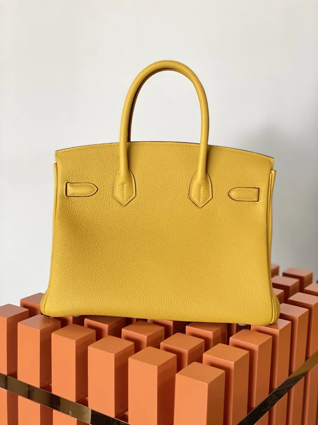 Hermes Birkin Nata Swift Yellow Gold Toned Hardware /