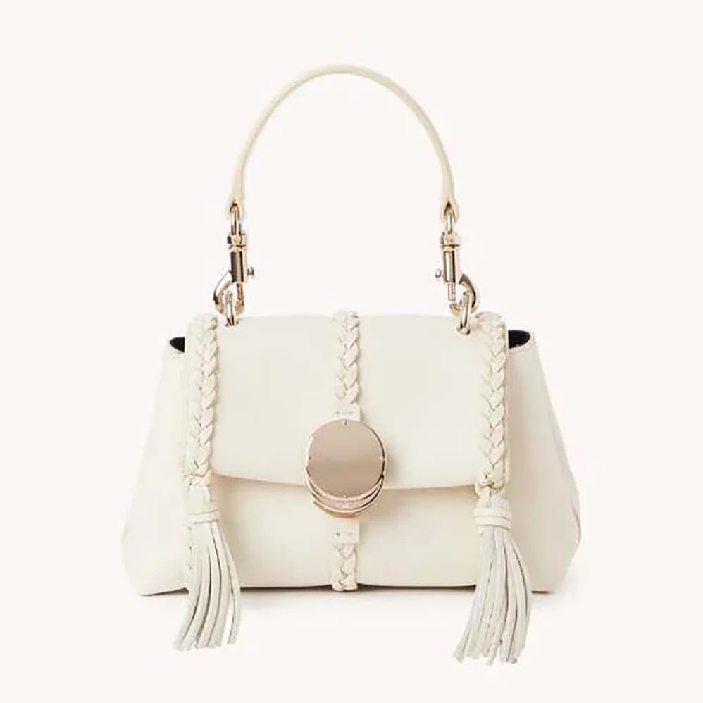 Chloe Penelope Mini Soft Shoulder Bag for Women in White Chloe Penelope Mini Soft Shoulder Bag for Women in White