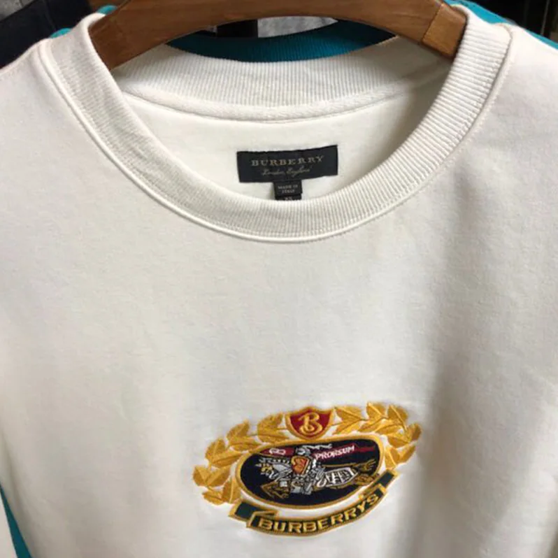 Burberry Reissued Jersey Sweatshirt for Women in White