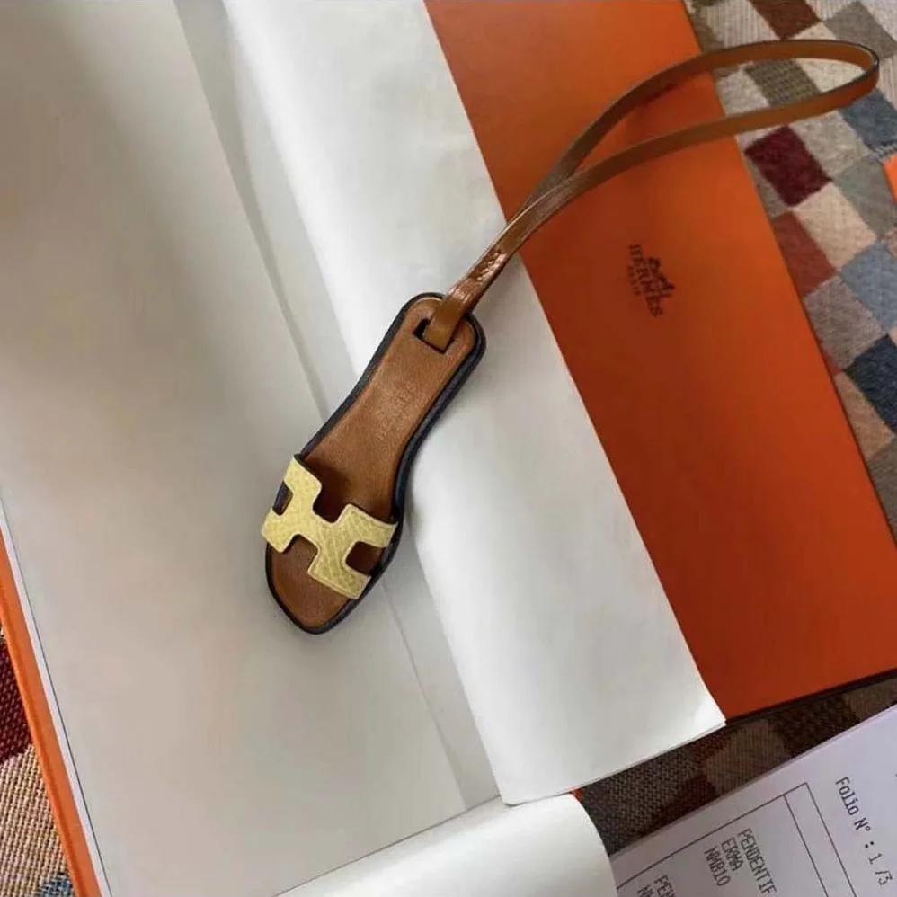 Hermes Oran Nano Charm in Yellow