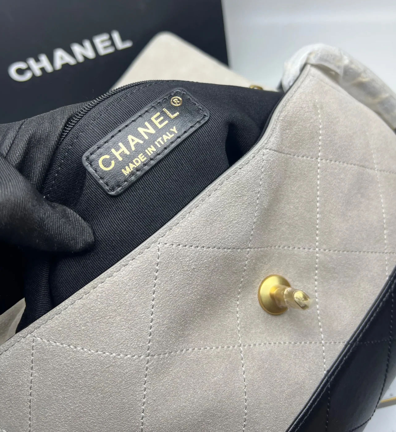 Chanel Flap Bag Large Crossbody in Teal Gold Hardware Chanel Flap Bag Large Crossbody in Teal Gold Hardware