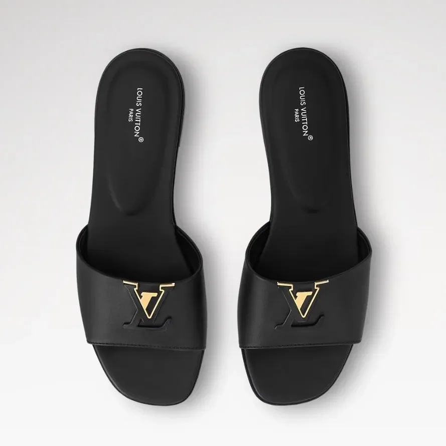 Louis Vuitton LV Mare Flat Mules Black 1ACTME