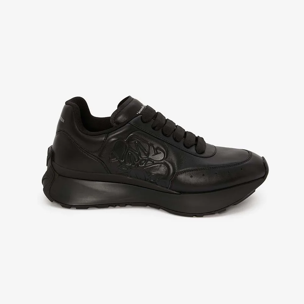 Alexander Mcqueen Sprint Runner in Calf Leather for Unisex in Black