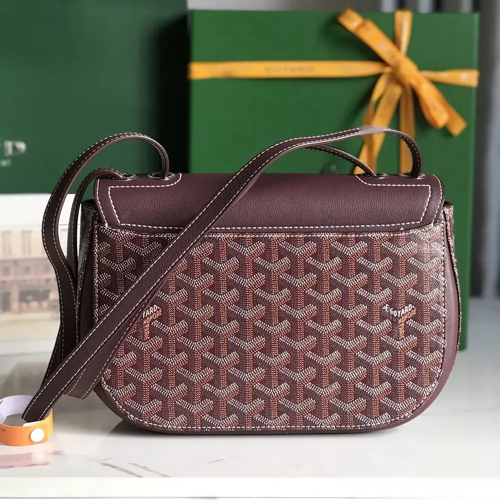 Goyard 233 Bag for Unisex in Maroon Goyard 233 Bag for Unisex in Maroon