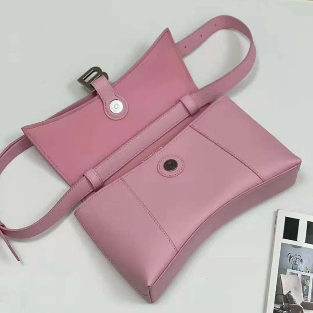 Balenciaga Downtown Small Shoulder Bag in Pink for Women Balenciaga Downtown Small Shoulder Bag in Pink for Women